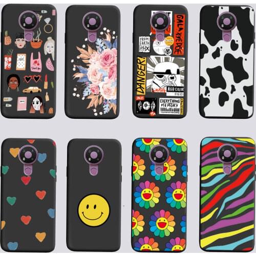 For Nokia 3.4 Case Cover Soft Silicone Back Cover Phone Case on For Nokia 3.4 Cases TA-1288 TA-1285 TA-1283 TPU Bumper Covers