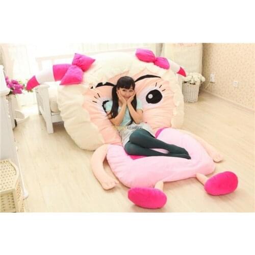 Fancytrader High Quality Goat Bed 200cm X 150cm Super Cute Huge Giant Pretty Goat Tatami Carpet Sofa Bed Free Shipping FT90295