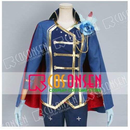 COSPLAYONSEN Ensemble Stars Unit Knights Leader Leo Tsukinaga Cosplay Costume All Sizes