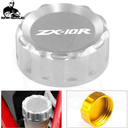 For KAWASAKI ZX6 ZX6RR ZX6R ZX7R ZX7RR ZX9R ZX12R ZX14 ZX14R ZZR 1400/400 Brake Fluid Cylinder Master Reservoir Cover Cap