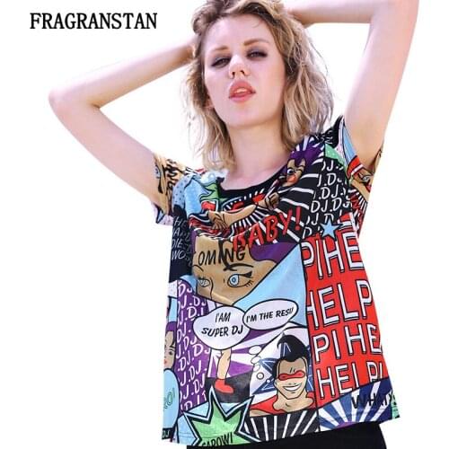 Women's T-shirts With Print Lucky Pocket China