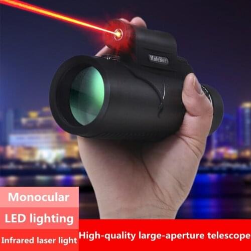 The new 12X50 high-quality monocular infrared telescope professional outdoor high-power high-definition night vision telescope