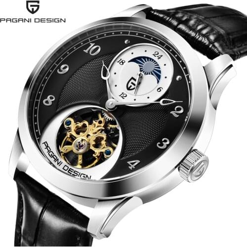 Pagani Design 2021 Mens Automatic Mechanical Watch Stainless Steel Waterproof Sports Watch Mens Luxury Watch Relogio Masculino