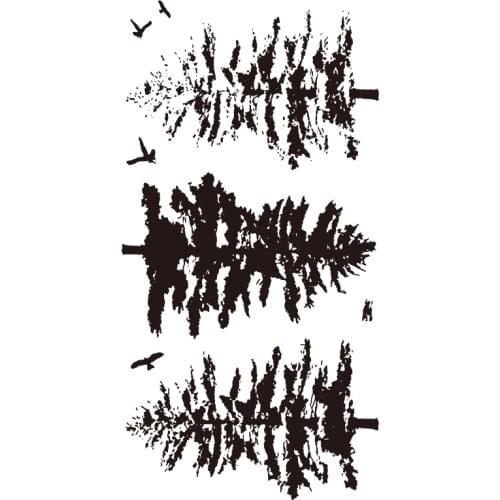 Tree Transparent Clear Stamps for DIY Scrapbooking/Card Making/Kids Christmas Fun Decoration Supplies