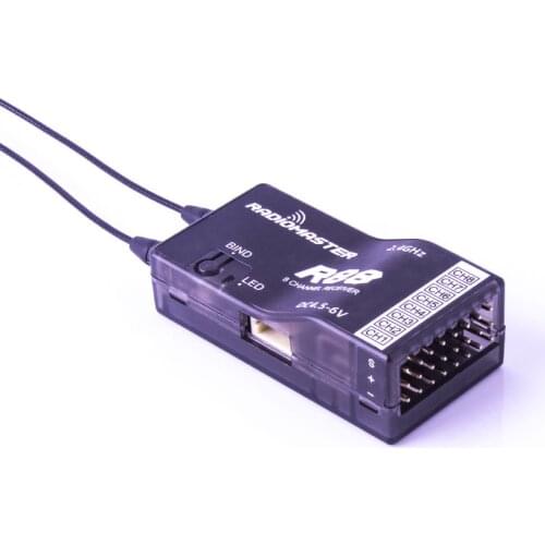 Radiomaster R88 Mini 2.4G 8CH D8 Compatible Receiver With PWM Output RC Models Toys parts