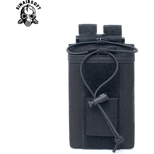 SINAIRSOFT Walkie-Talkie-Bag Camouflage-Accessory-Bag Waist-Package Molle Multifunctional Outdoor Hunting