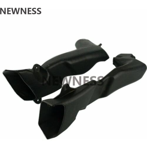 A pair Ram Air Intake Tube Duct Black pipe for YAMAHA YZF R6 2006 2007 YZF600 R6 06 07