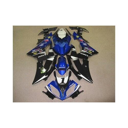 Wotefusi UV Painted Bodywork Fairing Injection Mold For Yamaha YZF R6 2008 2009 (YD)