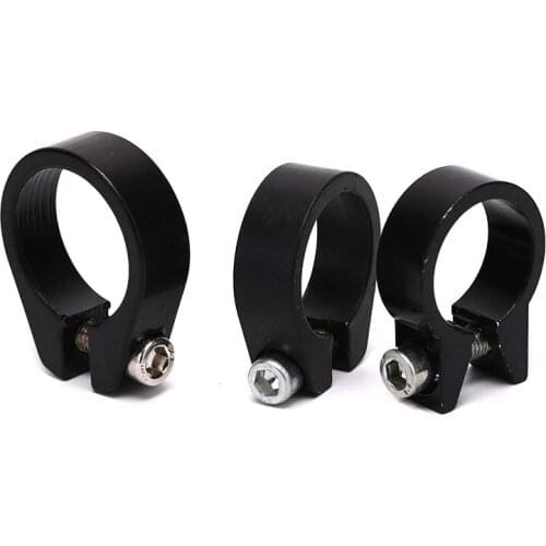 Seatpost Clamp MTB road Bike Cycling Saddle Seat Post Clamp Spare Parts for Bicycles Tube Clip