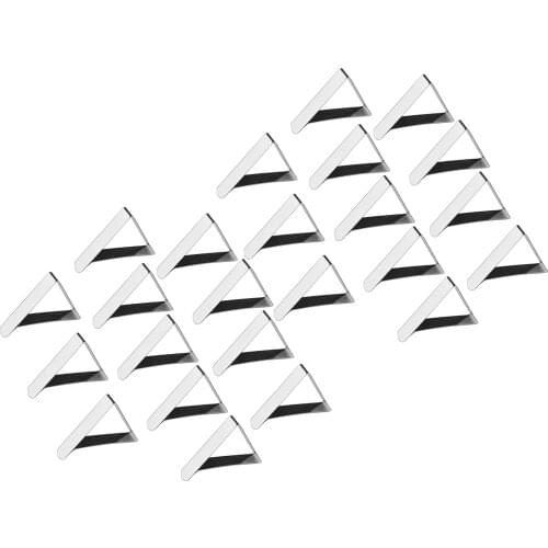 24Pcs Stainless Steel Table Cloth Clip Wedding Promenade Table Cover Holder Tablecloth Stable Clips