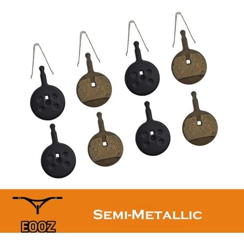 4 Pairs Bicycle Semi - Metallic Disc Brake Pads For Avid BB5 Mechanical brake