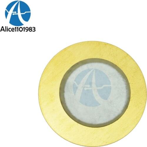 5PCS 20mm Piezo Elements Sounder Sensor Trigger Drum Disc 6.5KHZ Wire