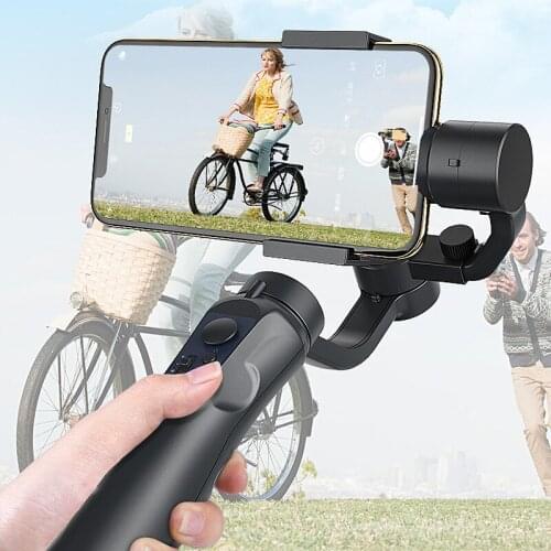 Wireless Bluetooth Three-axis handheld stabilizer Mobile phone smart anti-shake gimbal live broadcast selfie stick mobile phone