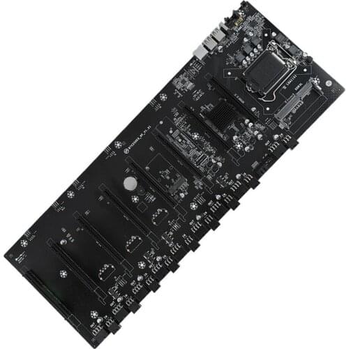 BTC-B250 Mining Motherboard Mainboard LGA 1151 DDR3 Memory 8 * PCI-E X16 SATA 3.0