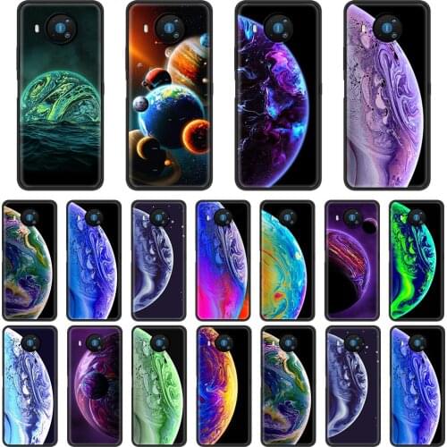 Phone Case for Nokia 2.2 2.3 3.2 4.2 6.2 7.2 1.3 5.3 8.3 2.4 3.4 C3 C5 Endi C2 tenen Shell Cover Coque Colorful Cool Planets