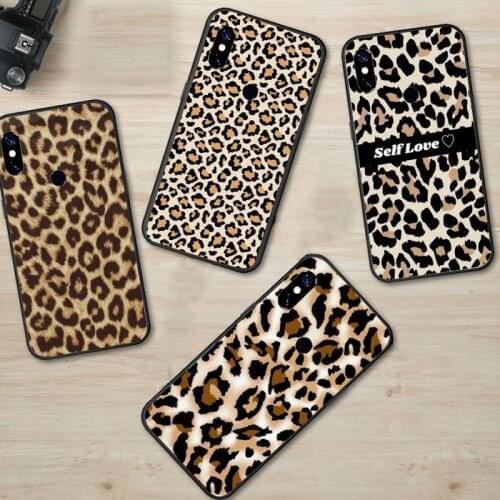 Leopard cheetah skin print Phone Case For Xiaomi Redmi 7 8 9t 9se k20 mi8 max3 lite 9 note 9s 10 pro