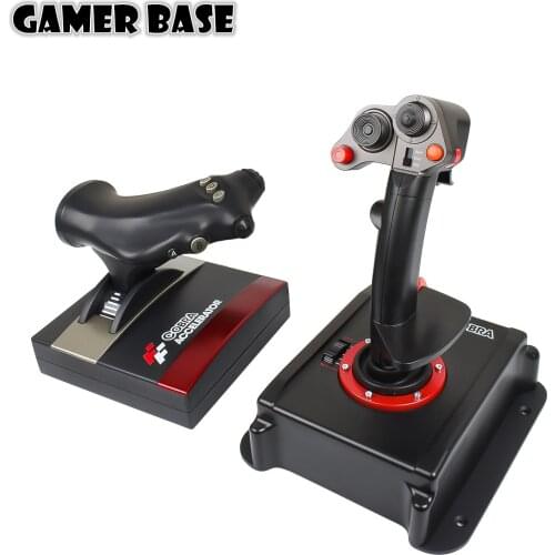 GAMER BASE Flight Stick Joystick Controller For PC Joystick Gamepad Flight Controller Stick Joystick Gaming Flight Controller
