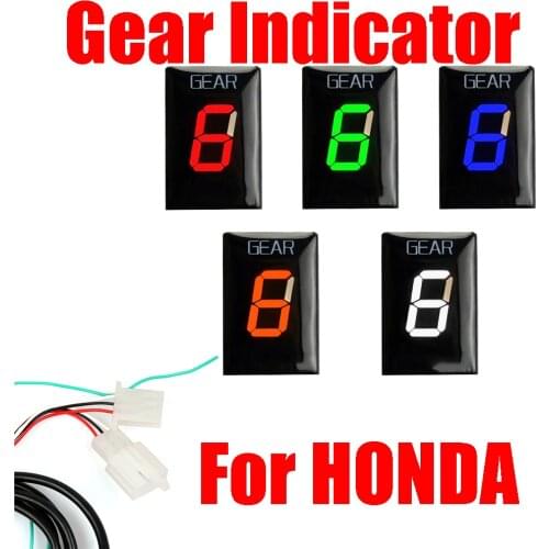 Motorcycle Gear Indicator For HONDA CBR929RR CBR 929 RR CBR954RR CBR 954 RR CBR1100XX CBR 1100XX VRX1800 Gear Display Meter