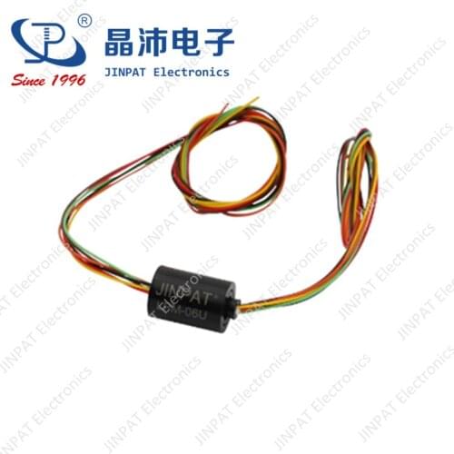 Miniature Slip Ring No Flange Wiht 6 Contact 1A Per Ring Precision Assembly To Provide Exceptional Rotational For Speed Dome
