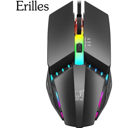 New Cable Gaming 7 breathing LED Back Light Optical Mouse Wired Gamer USB Computer Mice Laptop Desktop 4D PC home use Office
