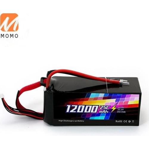 The new plant protection aerial drones 6 s 12000 mah lithium-ion batteries more than 25 c axis model