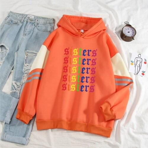 Couple pullover Hooded Winter Women Long Sleeve Harajuku Sweatshirt pocket All-Match fashion Hot Sale pullover Cheap Clothes