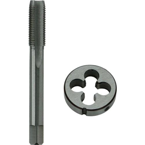 Industrial Tap+Die Replacement Tools Set Kit Metalworking Silver Threads