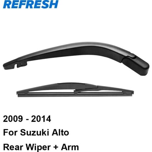 REFRESH Rear Wiper Arm & Blade for Suzuki Alto Seventh Generation 2009 2010 2011 2012 2013 2014
