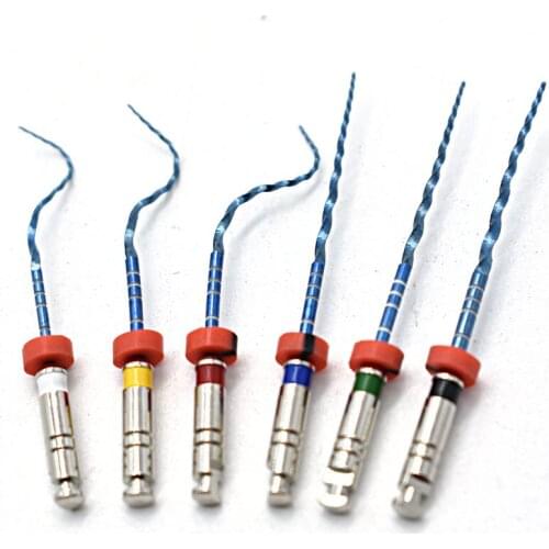 Dental Instrument 04 Taper Rotary Blue Files Endodontic Root Canal Files For Root Canal Treatment Dentistry Tool