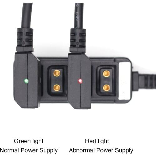 （PCB chip protection）DTAP to 2Pin female plug for BMPCC 4K 6K Blackmagic Pocket Cinema Camera BMPCC 4K 6K Power Cable