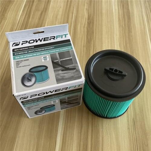 1 PACK HEPA cartridge vacuum filter POWERFIT PWFH13F fits for HOMELITE RYOBI AEG vacuum cleaners parts OD185mm*ID150mm *H174.4mm