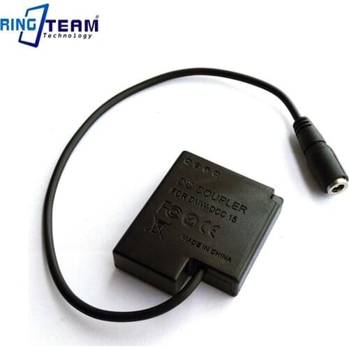 10Pcs/Lot DMW-BLH7 Dummy Battery DMW-DCC15 DC Coupler for Panasonic Lumix Camera DMC-GM1 DMC-GM5 DMC-GF7 DMC-GF8 GM1 GM5 GF7 GF8