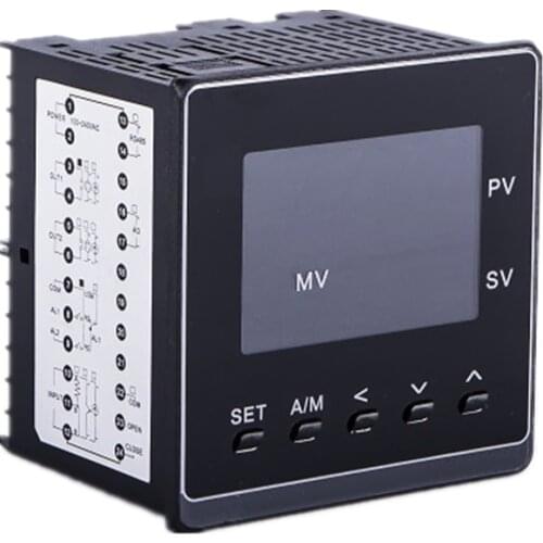 4-20mA input Ramp and soak programmable LCD pid temperature controller output SSR/Relay/4-20mA/0-10V 72*72mm