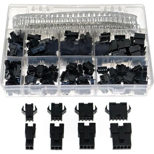 560pcs boxed DuPont terminal connector SM2.54-2P/3P/4P/5P terminal block kit