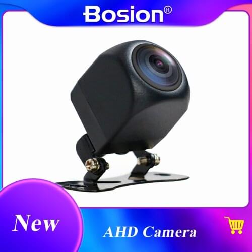 170° AHD 1080P Vehicle Rear View Camera Car Reverse Black Fisheye Lens Night Vision Waterproof Universal Car Camera
