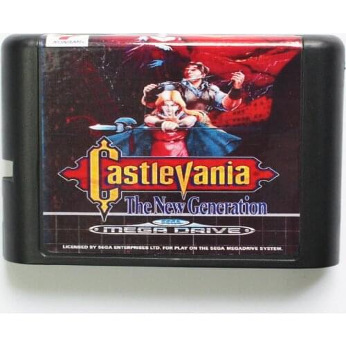 Castlevania The New Generation 16 bit MD Game Card For Sega Mega Drive For Genesis