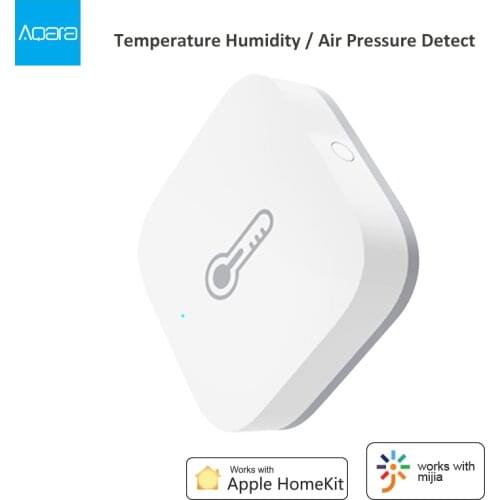 Aqara Temperature Humidity Sensor Smart Air Pressure Detect Wireless Environment Sensor Zigbee Remote Control For MI Home