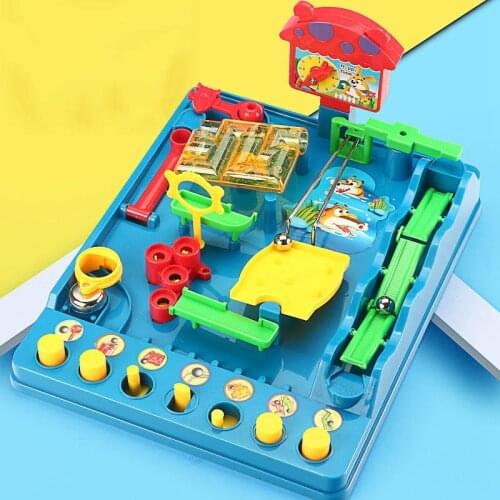 Intellectual Desktop Game Ball Adventure Puzzle Child Adult Education Toys Water Park Fun and Maze Toy for Children Gift