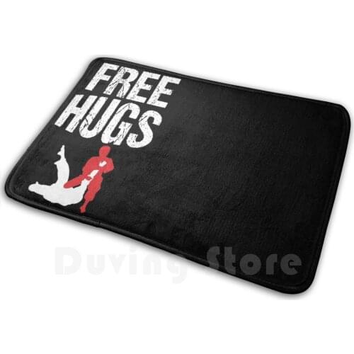 Cute Free Hugs Jiu Jitsu Bjj Martial Arts Carpet Mat Rug Cushion Free Hugs Jiu Jitsu Free Hugs Bjj Bjj Fighter Bjj