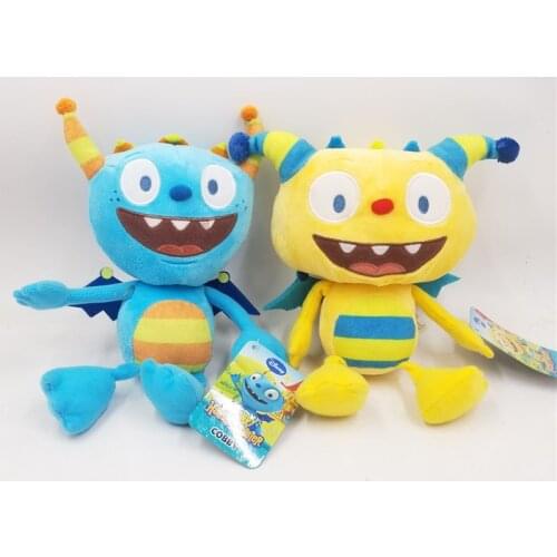 New Henry Hugglemonster Henry & Cobby 8" Plush Doll Soft Toy