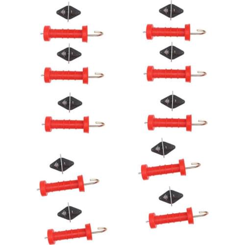 Plastic Fence Handle Heat Resistance Electric Fence Gate Handle Electric Fence Handle Gate Handle with Insulator for Electric