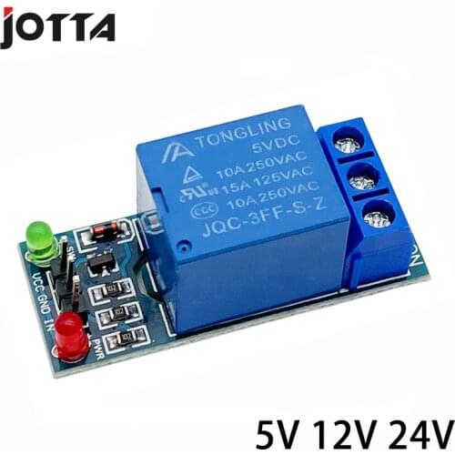 5V 12V 24V Relay Module With Optocoupler Relay Output 1 Way Relay Module For Arduino