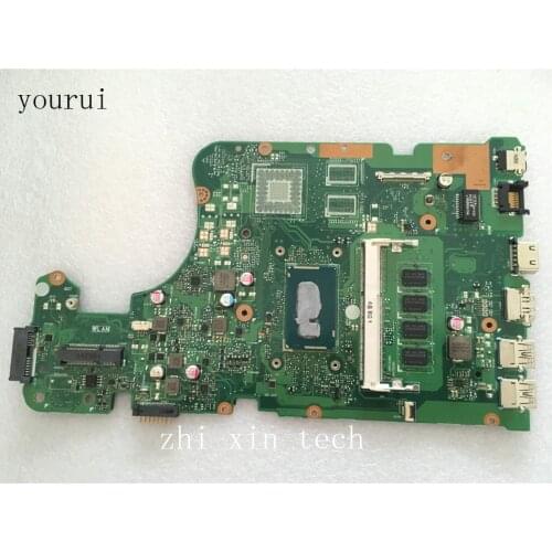 Yourui For ASUS X555LD X555LA Laptop motherboard REV 3.1 DDR3 with i5-4210u CPU Fully Test ok