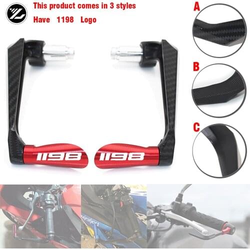 For Ducati 1198 s R 2009 2010 2011 Motorcycle Handguards Handlebar Grips Protector bar ends Levers Guard