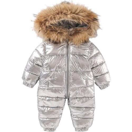 Newborn Baby Winter Jacket Clothes Girl Down Coat Boy Rompers Infant Jumpsuit Snowsuit For Newborn Childrens Climbing Suit