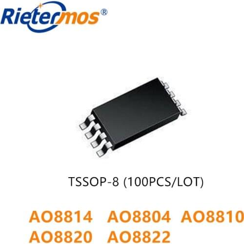 10PCS 50PCS 100PCS AO8814 8814 AO8804 8804 AO8810 8810 AO8820 8820 AO8822 8822 TSSOP8 SMD ORIGINAL
