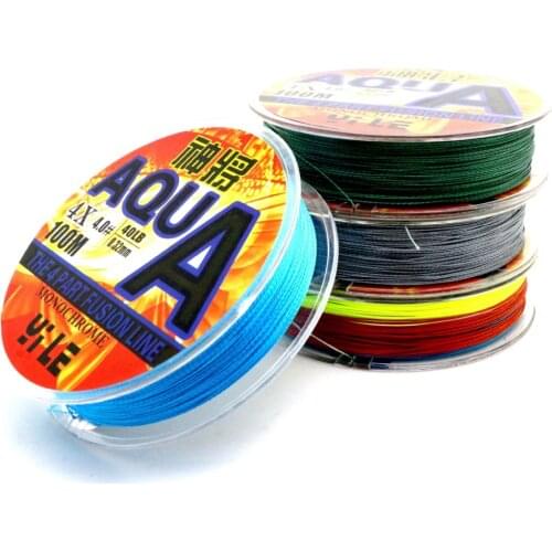 100m PE Braided Fishing Line 12-80LB 8 Strands Braided Wire Floating Smooth Japan Strong Multifilament Fiber Line