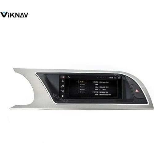 2 din android car radio for Audi A5 2009-2015 car multimedia player GPS navigation auto audio stereo receiver