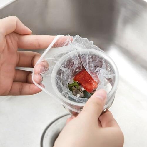 30/100Pcs Kitchen Anti-clogging Sink strainer, Dishwashing Sink, Sink Drain, Residue Isolation Garbage Bag, Water Cutting Bag