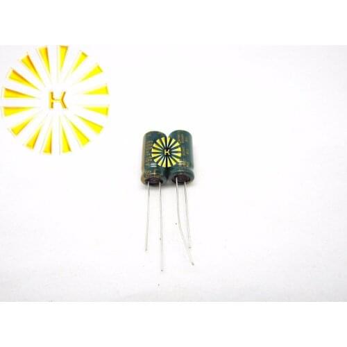 500pcs X 100% New 680UF 16V 8X12 LOW ESR Aluminum Electrolytic Capacitor Connector